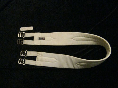 Neuer sattelgurt weiß 140cm - neuer,