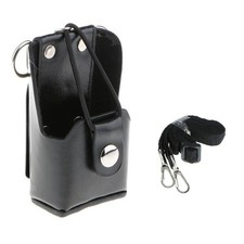 Hartpu Ledertasche mit Halter