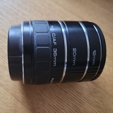 Soligor C/AF Extension Tube Zwischenring Set 36mm, 20mm, 12mm für Canon EOS