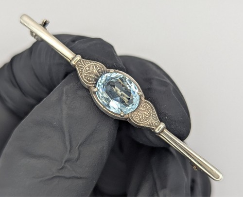 Vintage 835 silber stabbrosche - vintage,