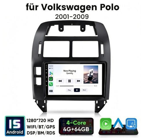 Für polo 2001 2009 - vw,
