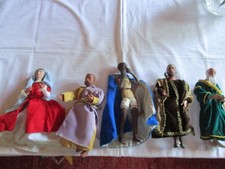alte  Krippenfiguren