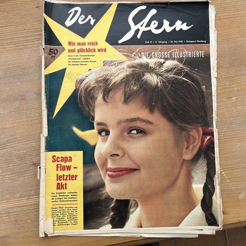 Zeitschrift der stern 1958 - zeitschrift,