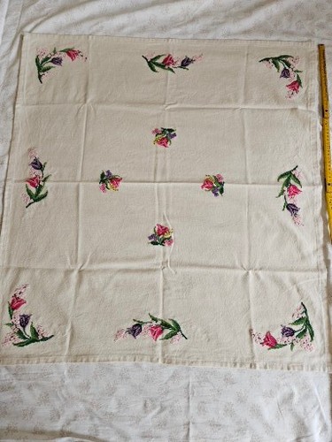 Mitteldecke 83x78cm beige - , 83x78cm,