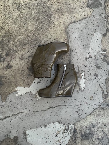 Rick owens wedge ankle boots - rick,