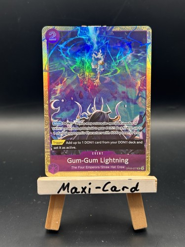 One piece card game - card, gum-gum