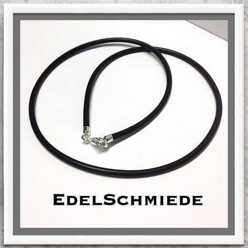 Kautschukband schwarz - kautschukband, (3mm)