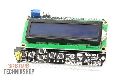 Lcd keypad shield 6 tasten - lcd, |