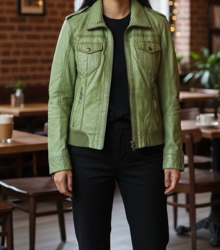 Mauritius lederjacke 38 - gr.,