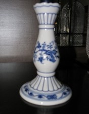 Zwiebelmuster Porzellan - Kerzenständer - Kerzenleuchter - BOHEMIA-Top