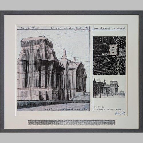 Christo wrapped reichstag - wrapped, i
