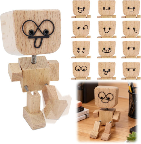Holzfigur wackelkopf auto - holzfigur,