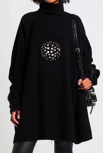 Rick owens pullover mit nieten - rick,