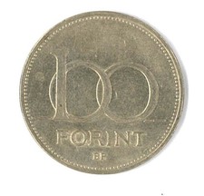 100 Forint Münze - Ungarn -
