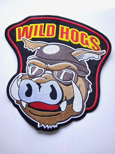 Patch aufnäher wild hogs x - aufnäher,