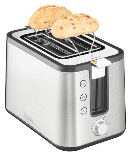 Krups toaster edelstahl - edelstahl, 2