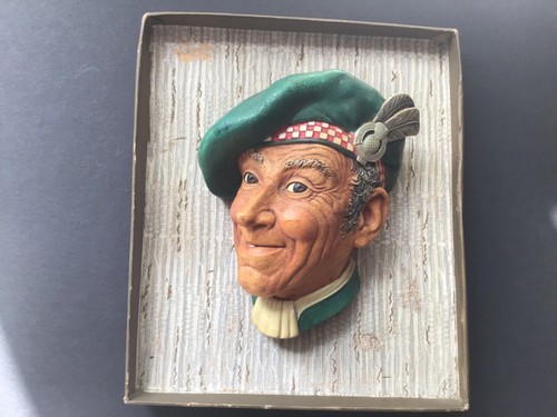 Vintage bossons jock chalkware - jock,
