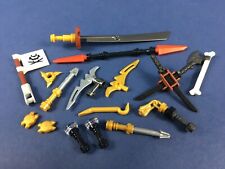 LEGO®  Waffenset 16x Schwert Waffe gold schwarz Ninjago Herr der Ringe Ritter