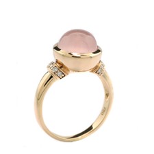 Wert 2.800 Euro Rosenquarz