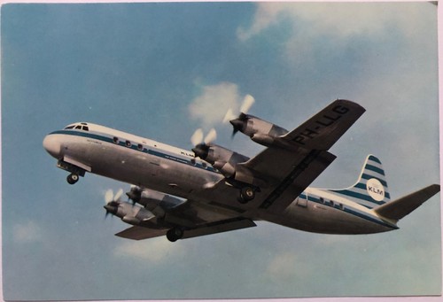 Flugzeug postkarte lockheed - postkarte,