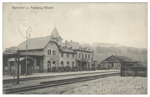V9742 bitsch bahnhof ak - v9742/,