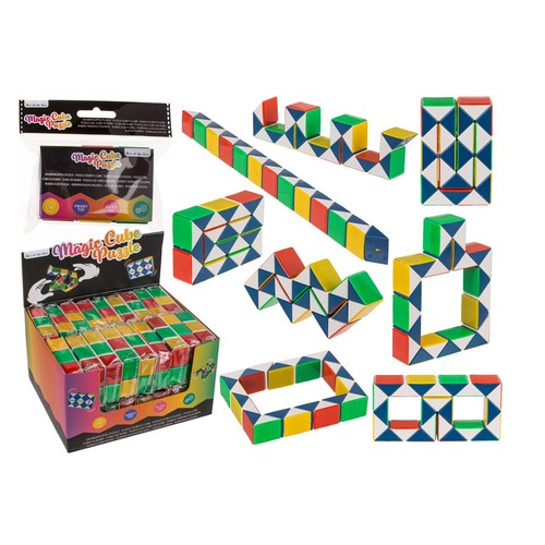 Magic cube puzzle schlange - magic,