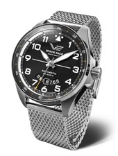 Vostok Europe Space Race Automatikuhr 325A745-B Milanaiseband 47 mm