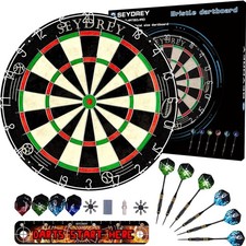 Dartscheibe Kork mit Pfeilen