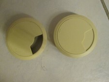 Kabeldurchführung 7 Stück beige Kabel Durchführung Tisch Möbel Schrank Kabeldose