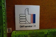 Alter Aufkleber Autohaus Werkstatt DAF Service