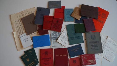 Konvolut sammlung dokumente - sammlung,