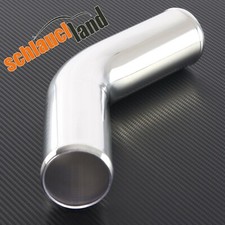 45° Alu-Bogen AD 48mm*** Alubogen Alurohr Aluminium Bogen Ladeluftschlauch