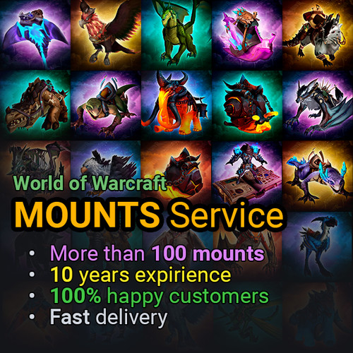 Wow mounts boost - boost, service