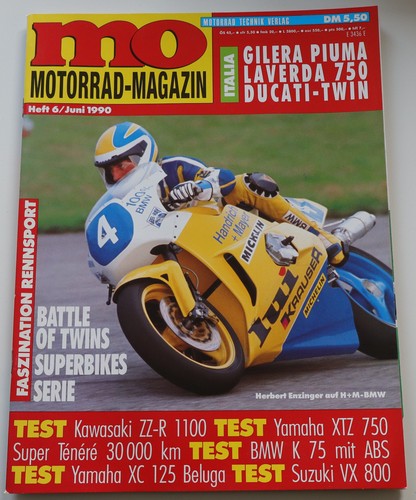 Motorrad magazin kawasaki - motorrad, 6/90