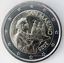 San marino euro - marino, kursmünze