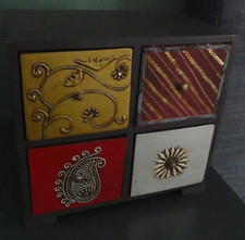 ★★★ Vintage Schmuckkästchen Uhrenkasten Schmuck Aufbewahrung Schatulle ★★★