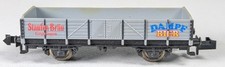 Minitrix N 13805, Offener Güterwagen, Staufen Bräu Göppingen, NO BOX,#BE1181