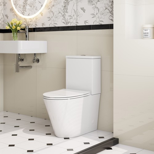 Stand spülrandlos toilette - spülrandlos,