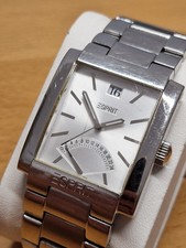 ESPRIT Herrenarmbanduhr – Edelstahl, Datum & 24h-Anzeige