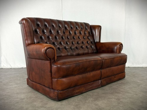 Chesterfield ledersofa - chesterfield,