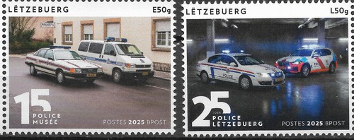 2025 luxemburg 2396 mnh - luxemburg, 2396-7**mnh