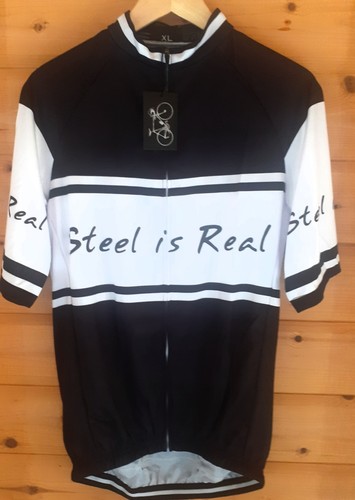 Rennradtrikot steel is real - rennradtrikot,