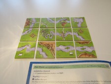 Carcassonne - Der Fluss Mini Erweiterung (Altes Layout) mit Schafen + Bergen