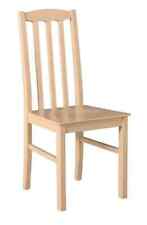 Massivholz Küchenstuhl Esszimmerstuhl Holzstuhl Sonoma Eiche Holz Neu Bos 12D