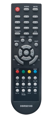 Dsr581hd ersatzfernbedienung - dsr581hd,