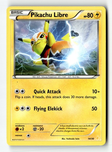 Pokemon karte pikachu libre - karte,