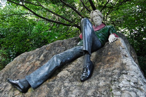 Photo oscar wilde - oscar, statue