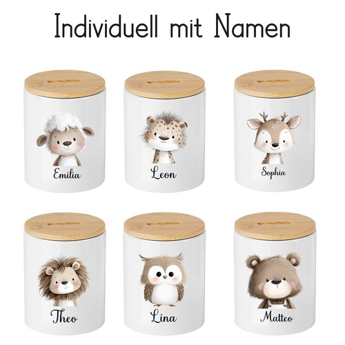 Personalisierte spardose mit - personalisierte,