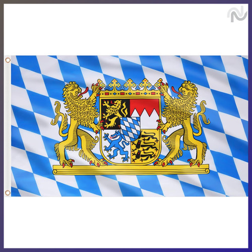 Bayern flagge 150 mit - 150×90, cm