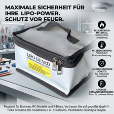 ✅ Lipo Akku Ladetasche Safe